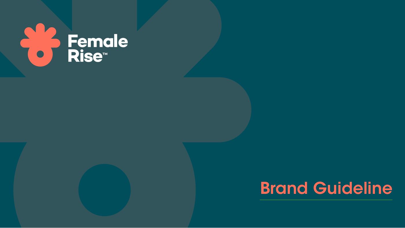 Female Rise, Brand Guideline cover