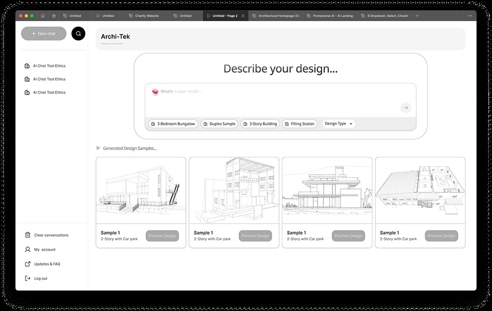 Archi-Tek, product design