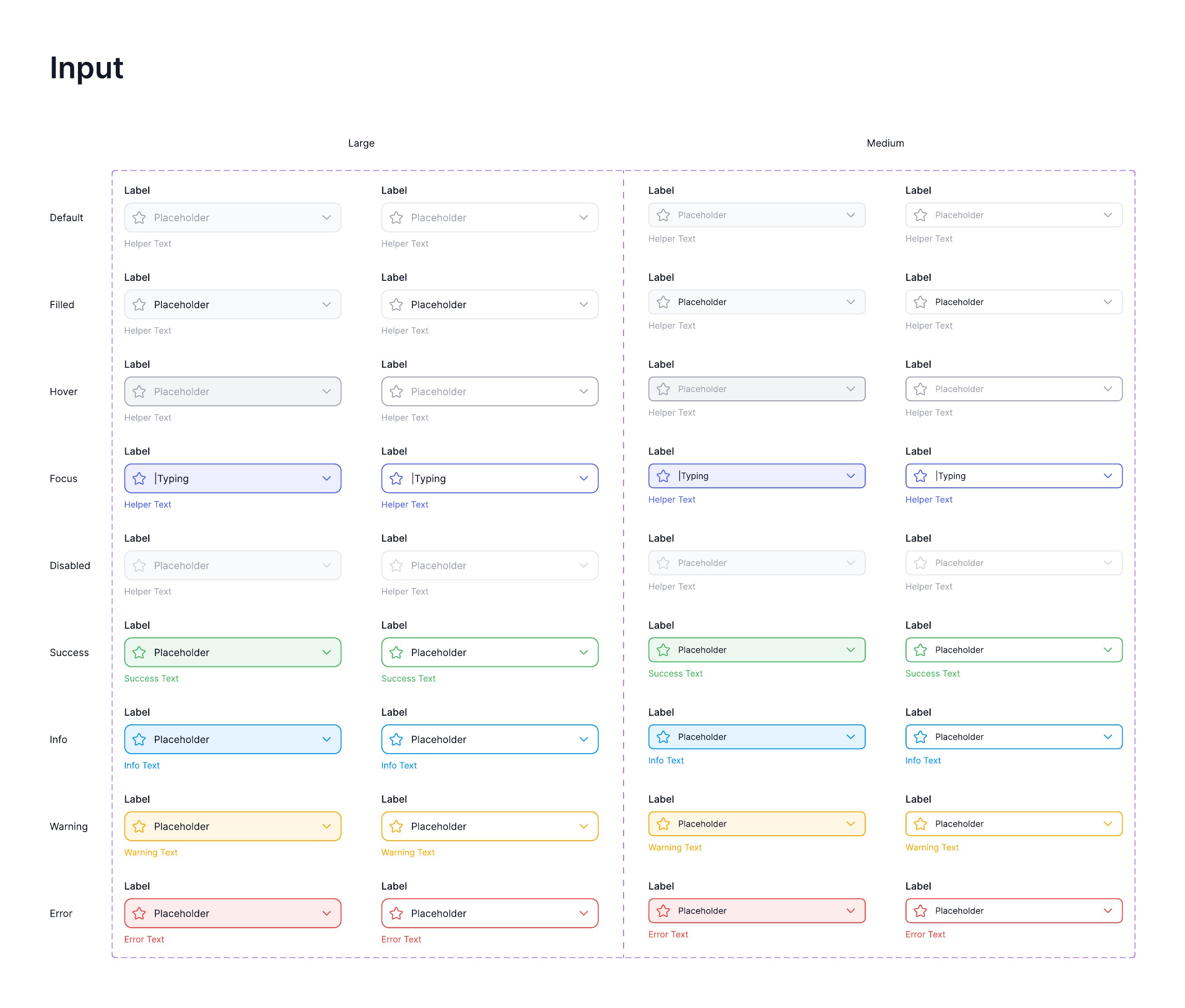 Components and states, Jamiu portfolio design artifact