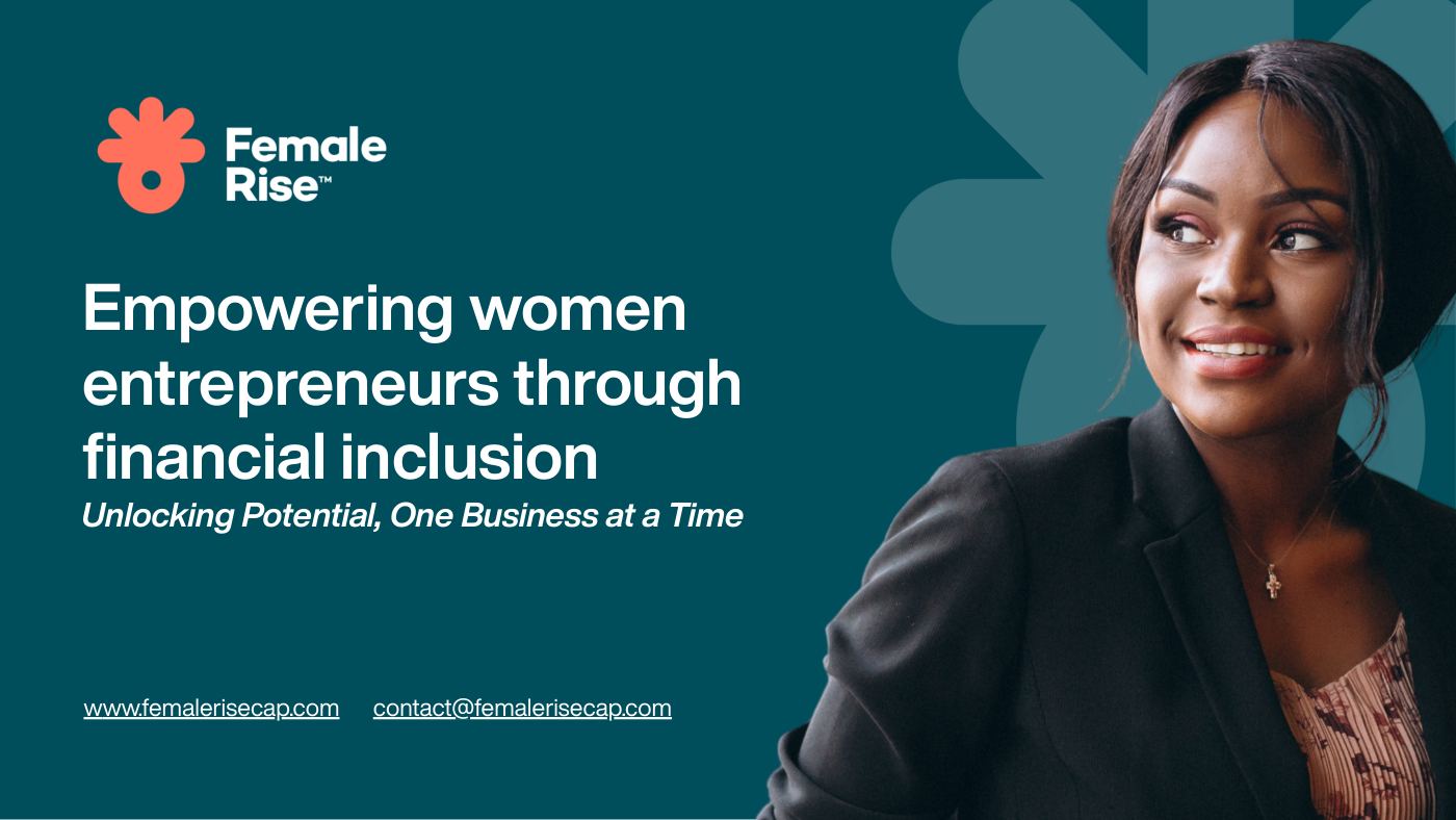 Female Rise Capital, Investor deck cover