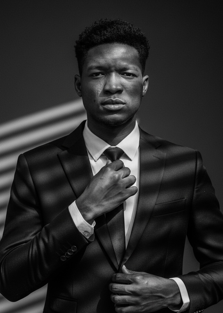 Jamiu Abdulfatai in a suit